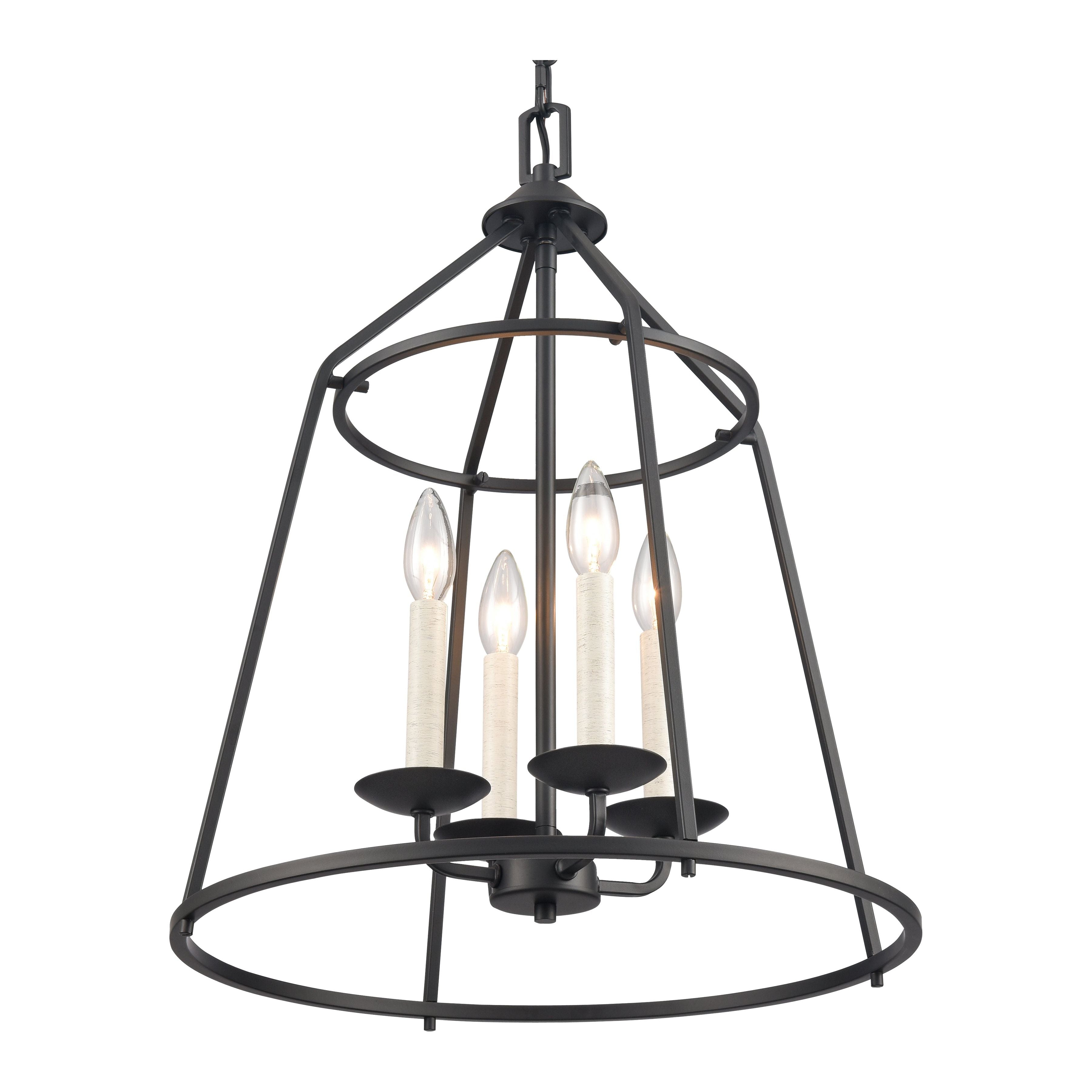 Ellisville 17.25" Wide 4-Light Chandelier