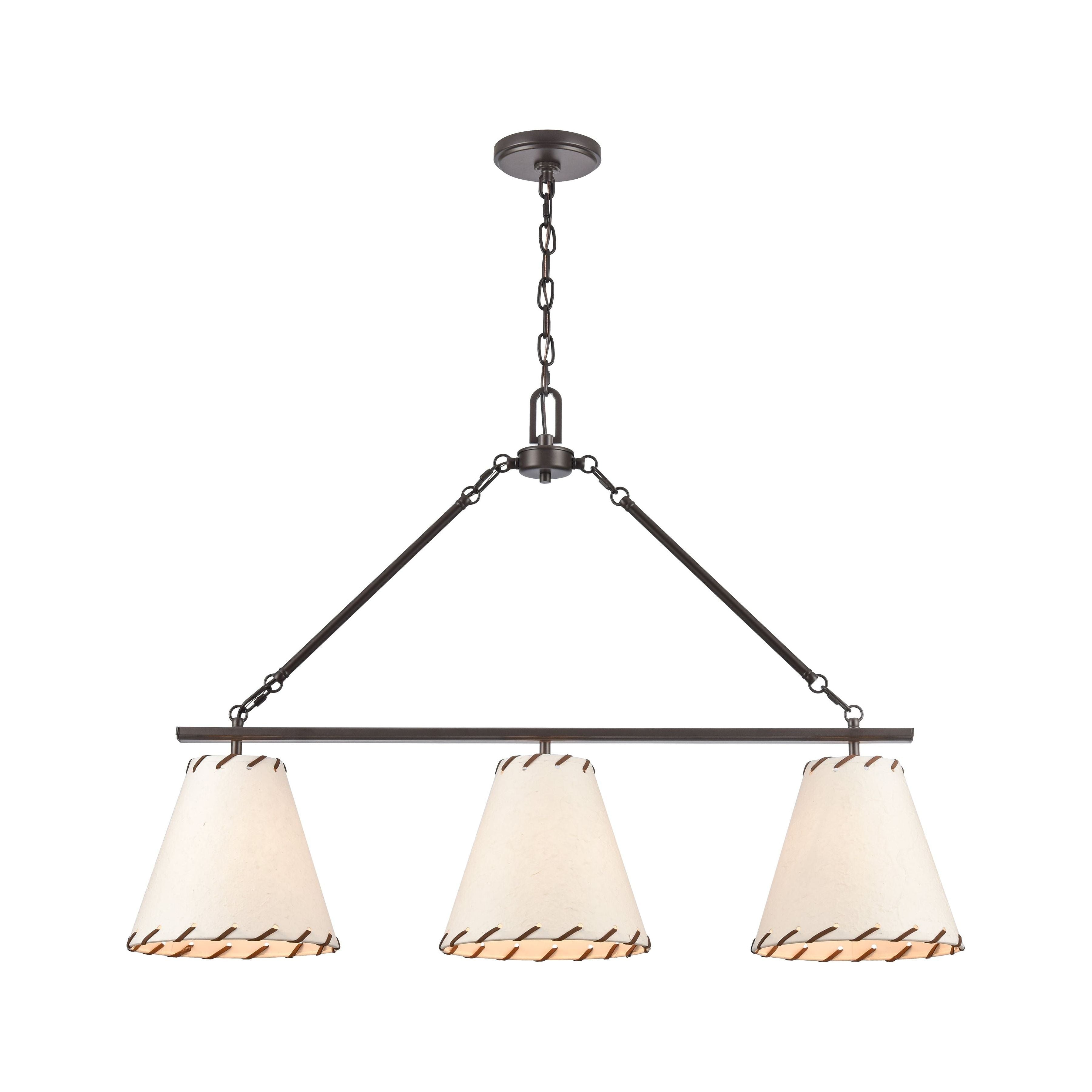 Marion 36" Wide 3-Light Chandelier