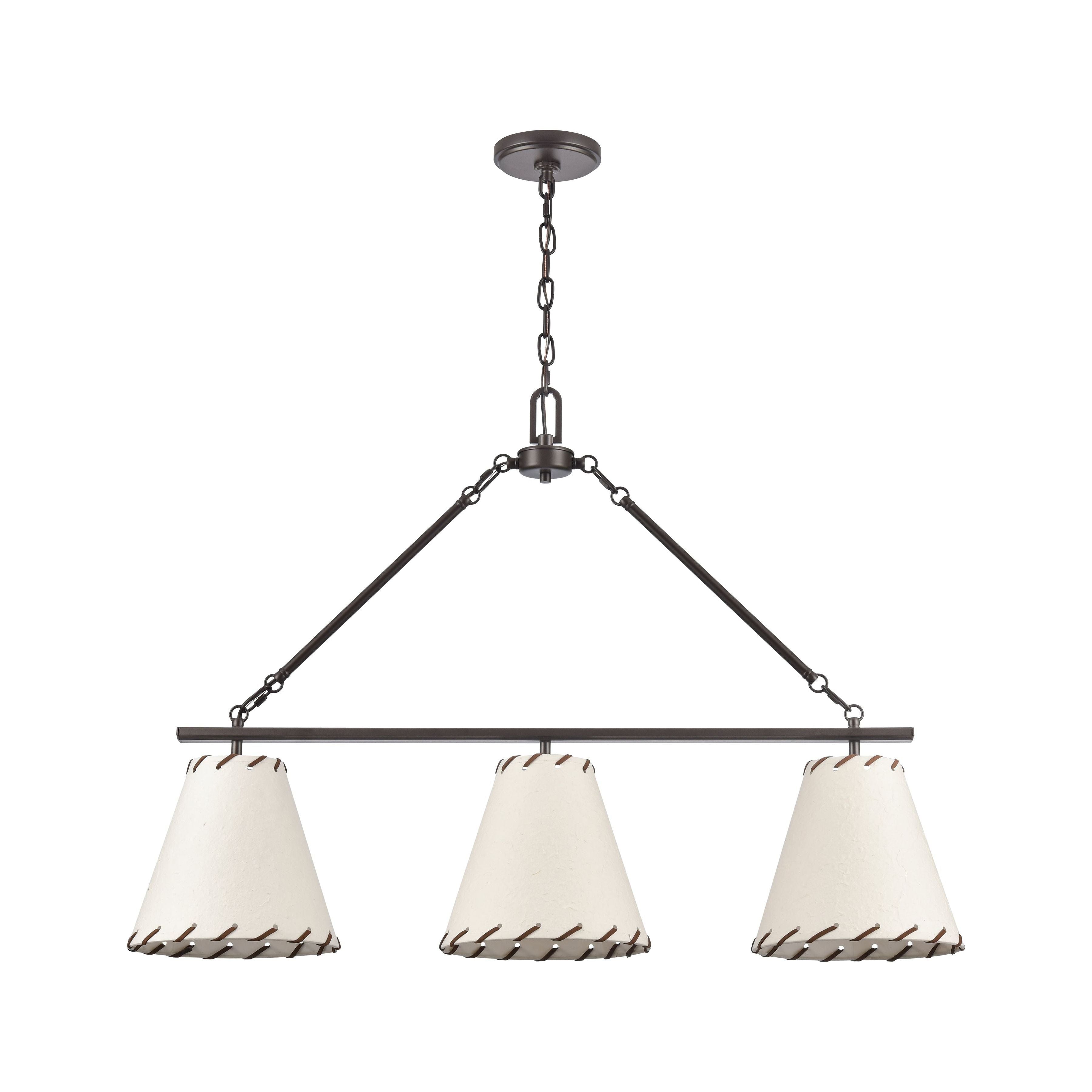 Marion 36" Wide 3-Light Chandelier