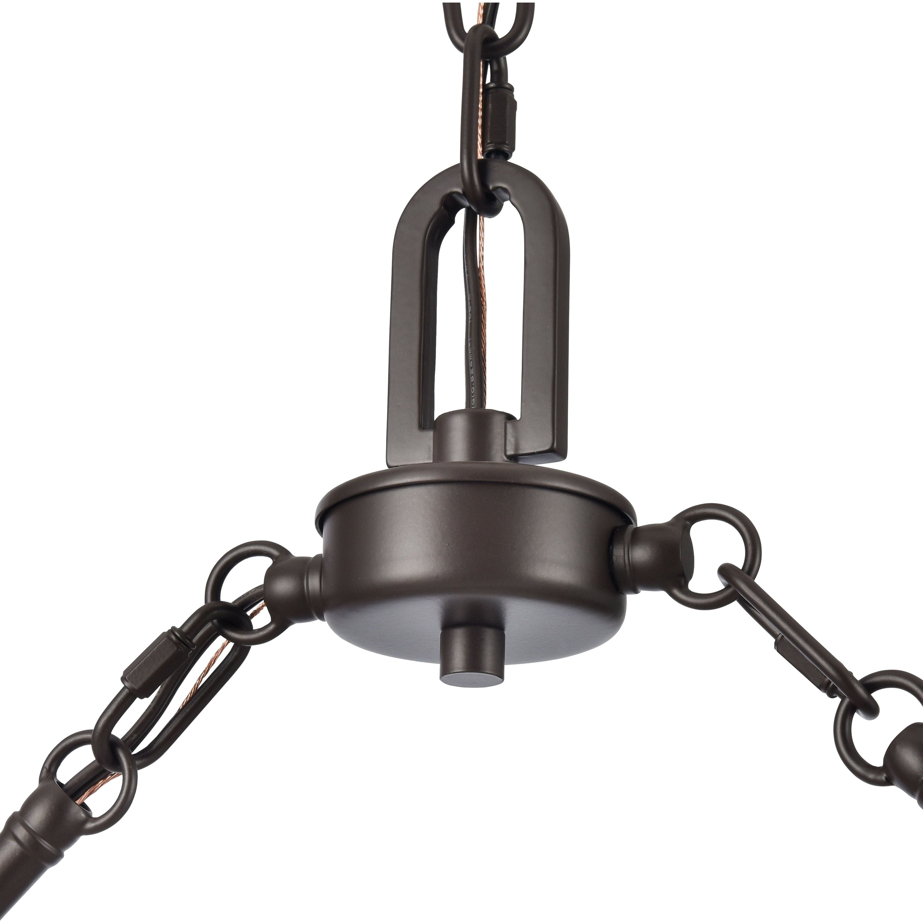 Marion 36" Wide 3-Light Chandelier