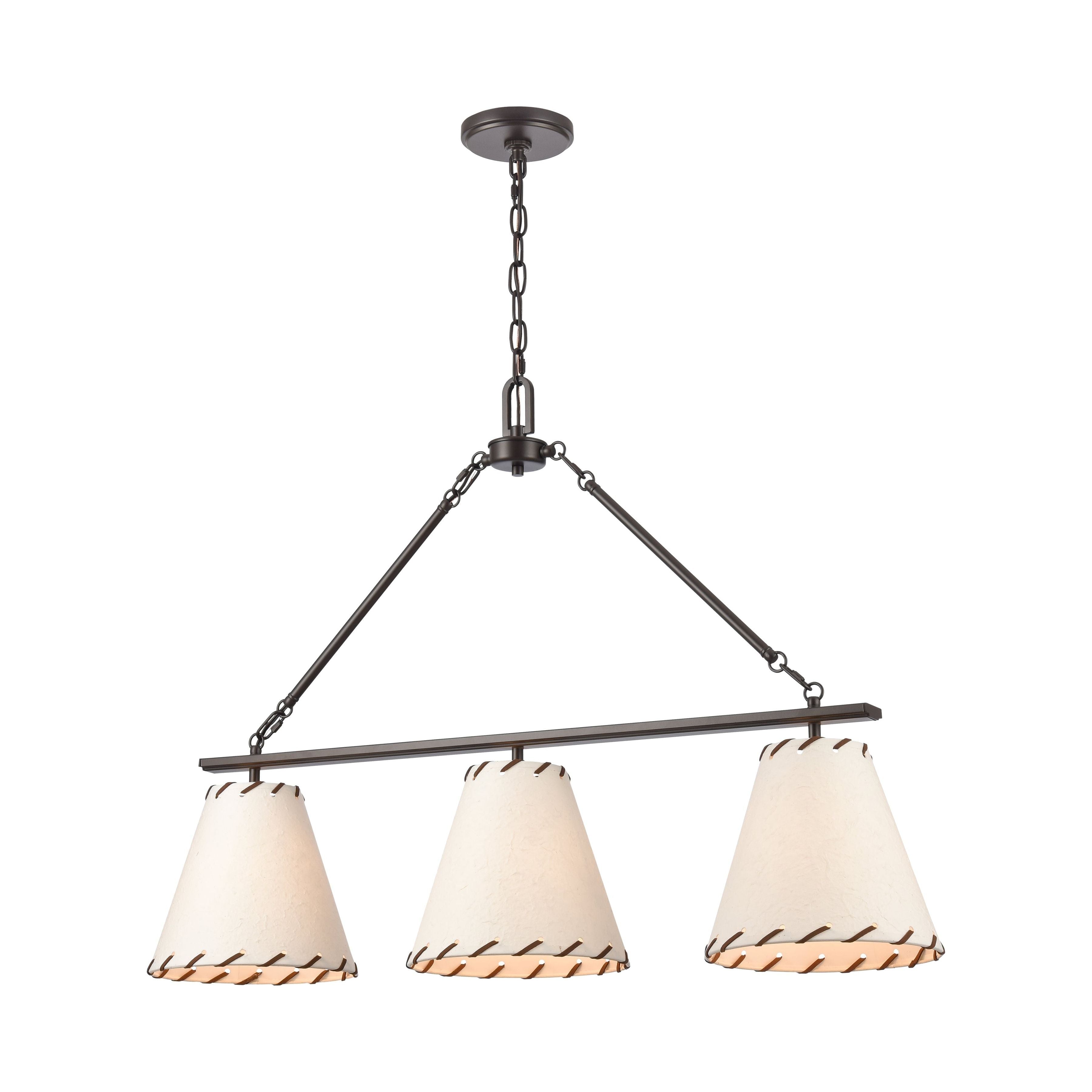 Marion 36" Wide 3-Light Chandelier