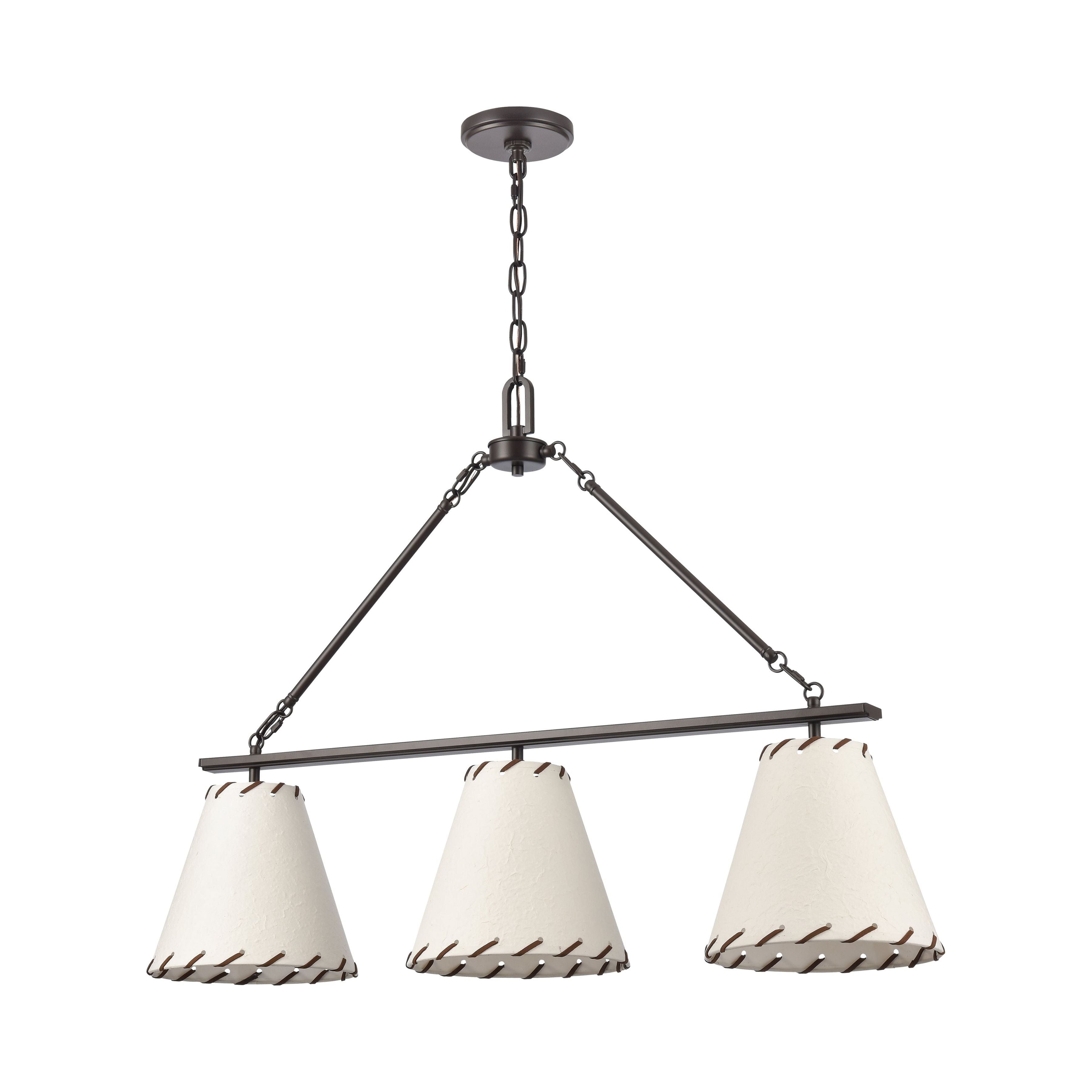 Marion 36" Wide 3-Light Chandelier