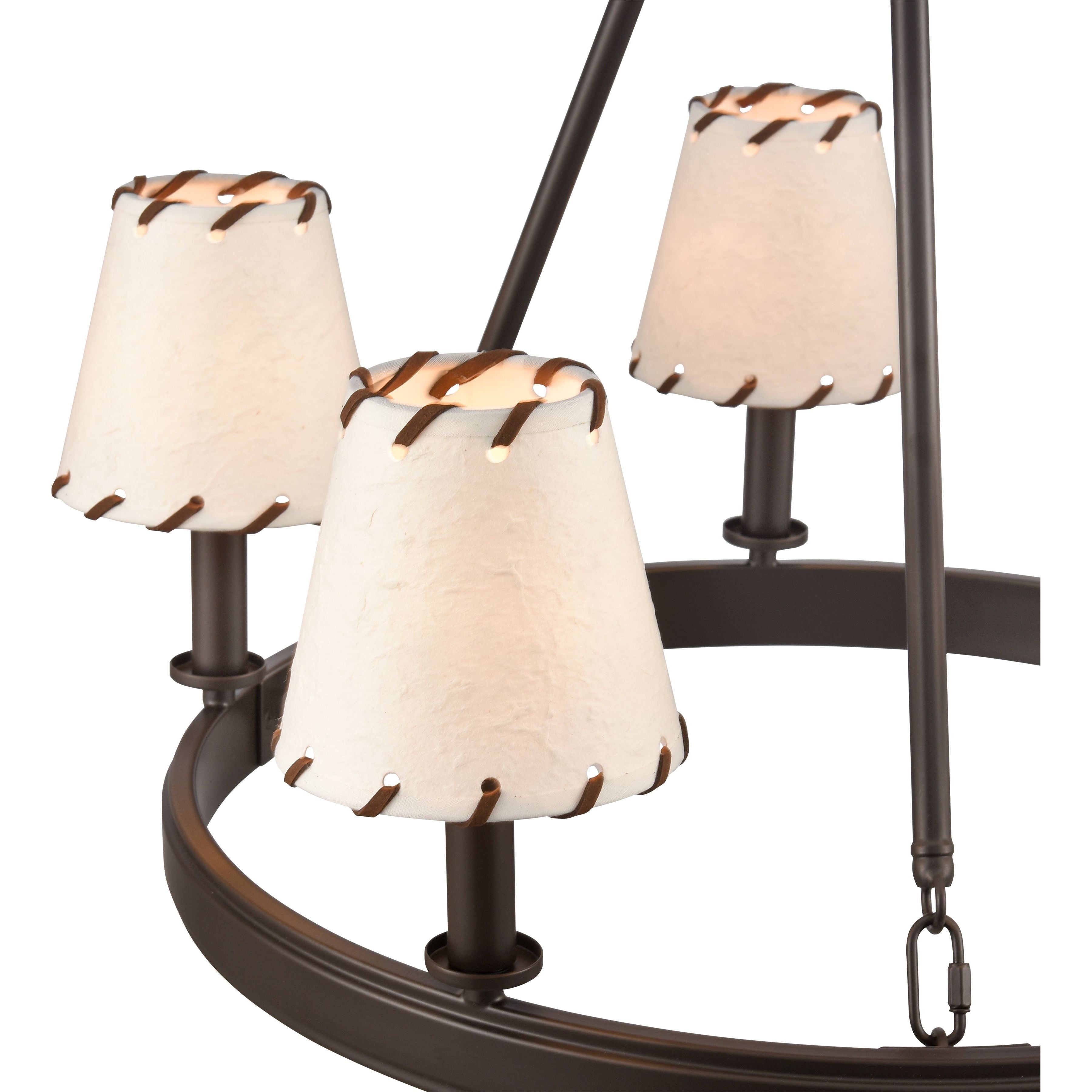 Marion 24.5" Wide 5-Light Chandelier