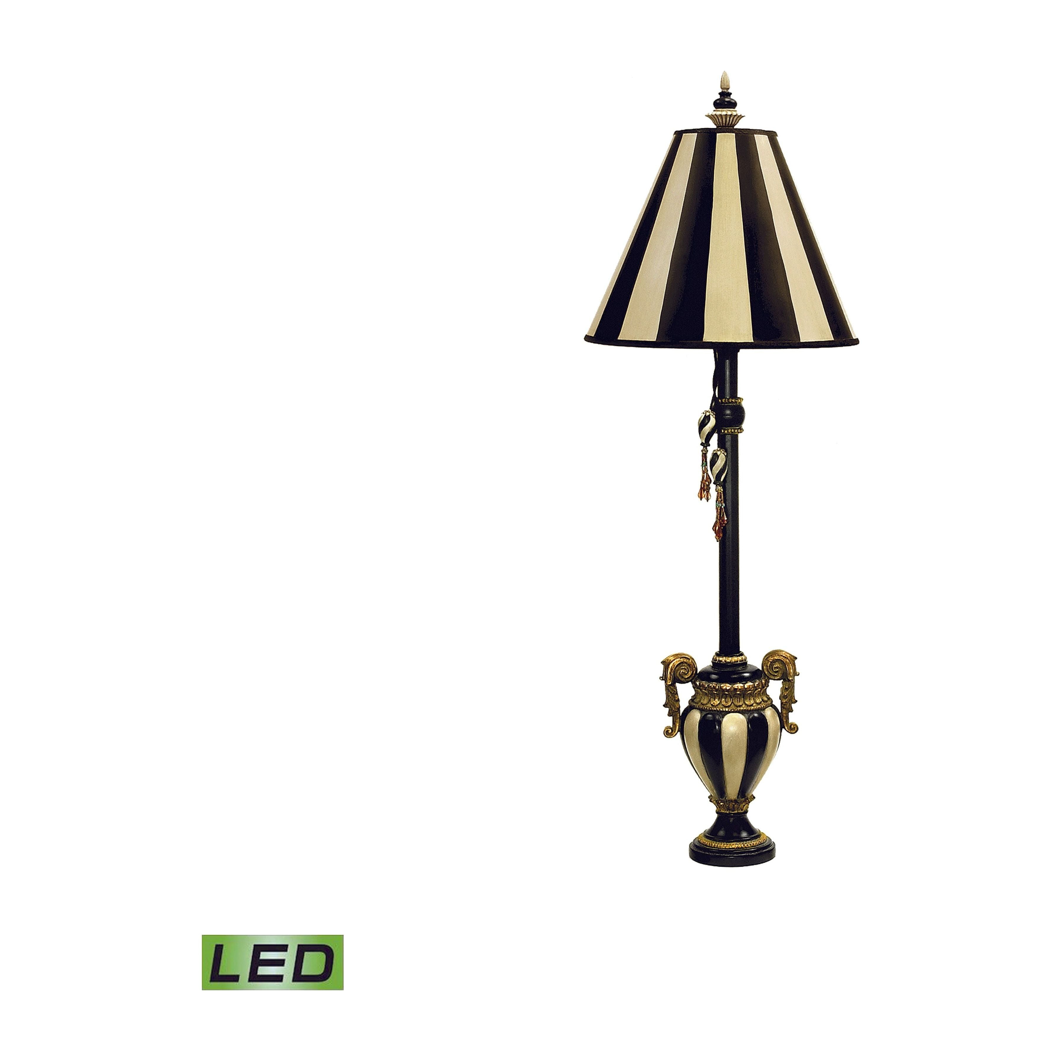 Carnival Stripe 32" High 1-Light Table Lamp