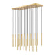 Forest 23-Light Linear Chandelier