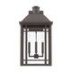 Braden 3-Light Outdoor Wall Lantern