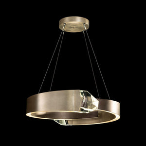 Fine Art Handcrafted Lighting - Strata 32" Round Pendant - Lights Canada