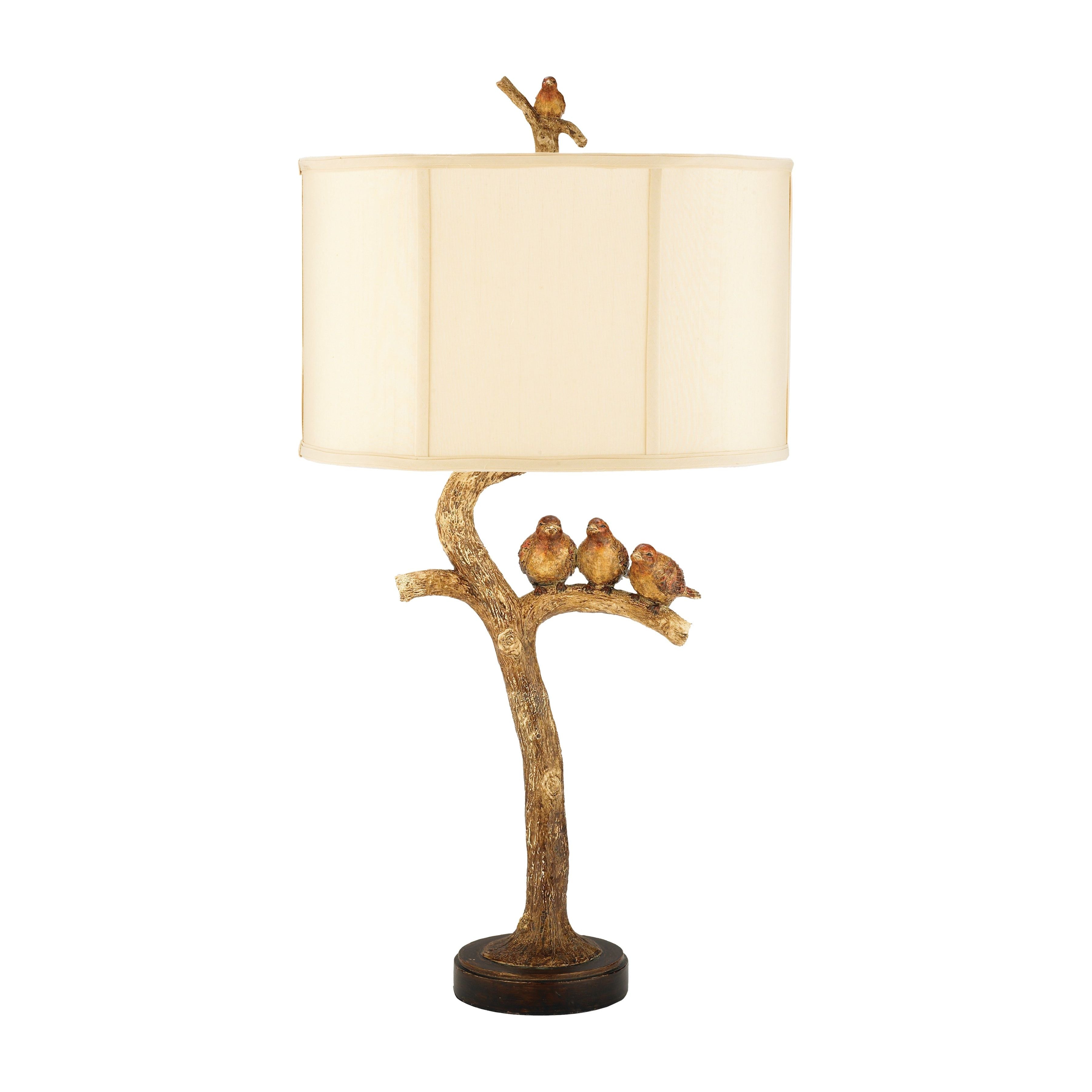 Three Bird Light 31" High 1-Light Table Lamp