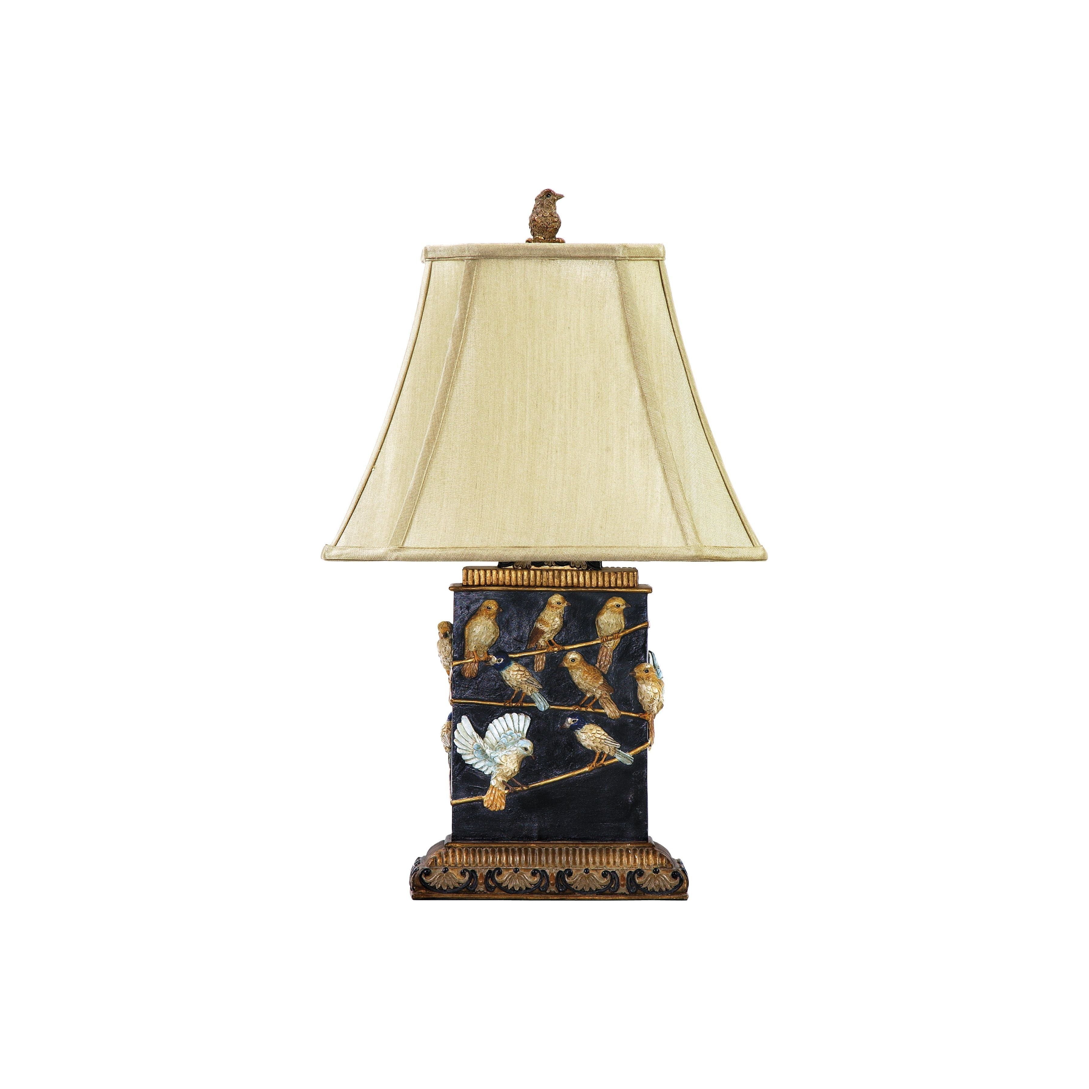 Birds on a Branch 20" High 1-Light Table Lamp