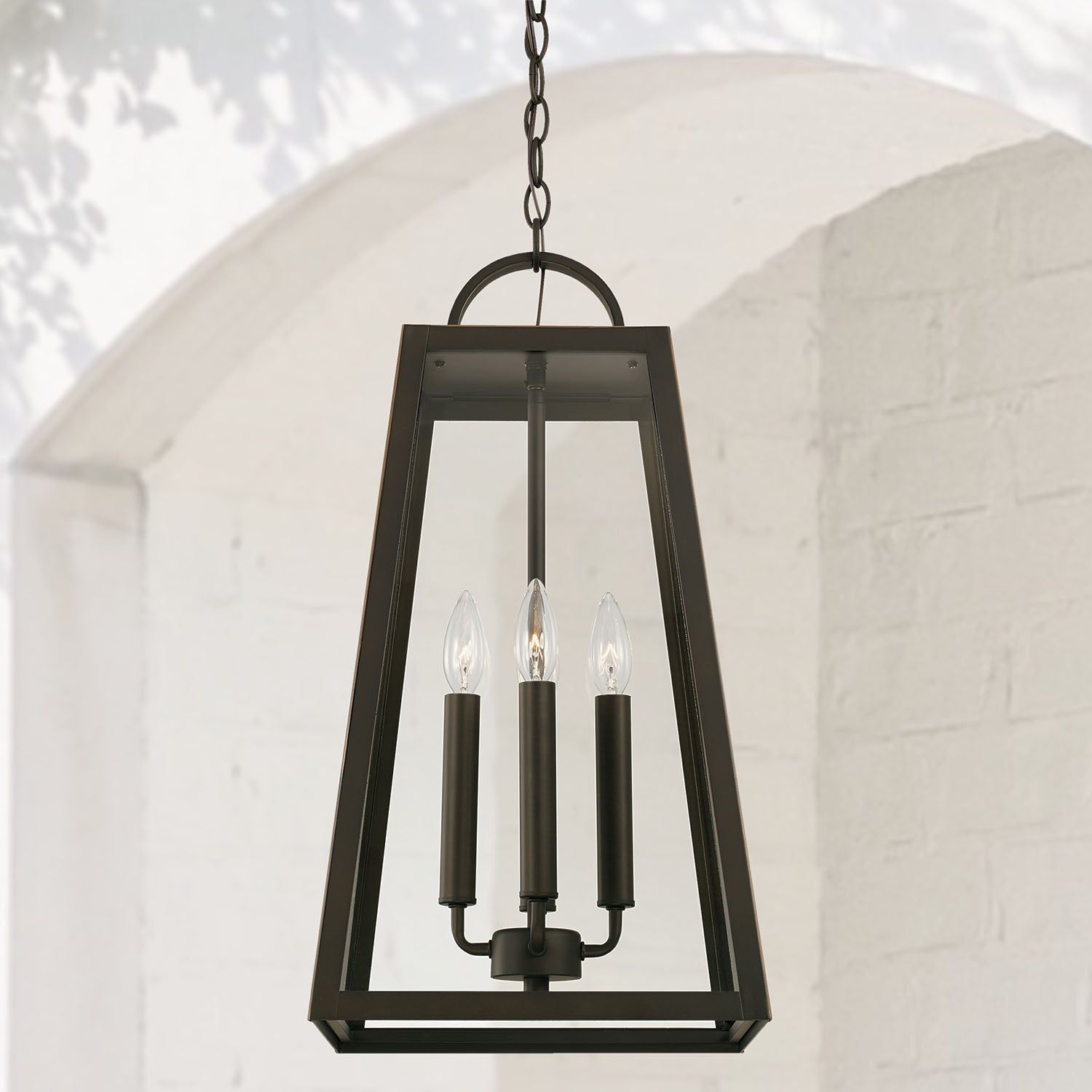 Leighton 4-Light Outdoor Hanging Lantern