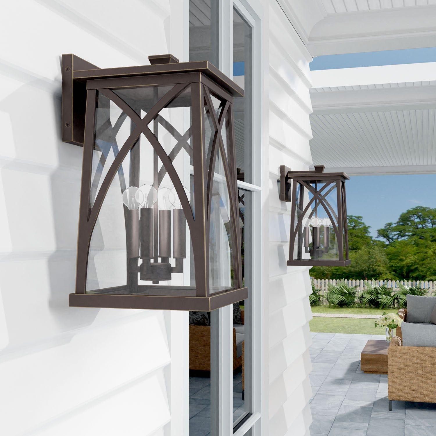 Marshall 4-Light Outdoor Wall Lantern