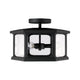 Walton 3-Light Outdoor Semi Flush Mount