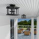 Walton 3-Light Outdoor Semi Flush Mount