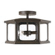 Walton 3-Light Outdoor Semi Flush Mount