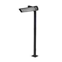 39" 8' Pole Mount with Single Crossbar