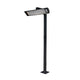39" 8' Pole Mount with Single Crossbar
