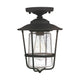 Creekside 1-Light Outdoor Flush Mount