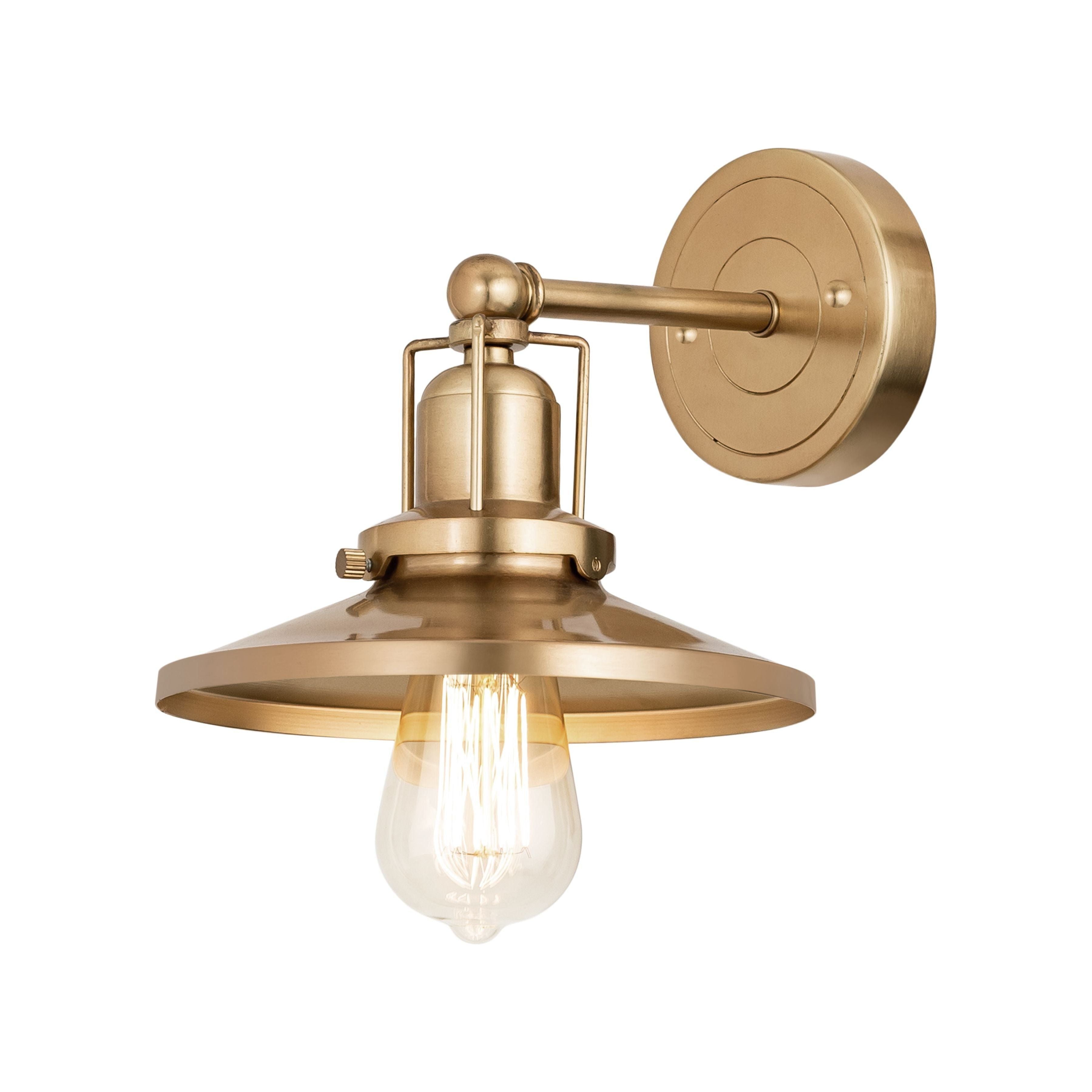 English Pub 7" High 1-Light Sconce