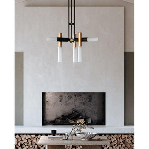 Troy - Koa 6-Light Chandelier - Lights Canada