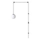 Rondo 1-Light Plug-In Pendant