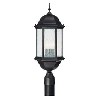 Main Street 3-Light Outdoor Post Lantern