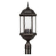 Main Street 3-Light Outdoor Post Lantern
