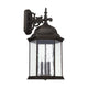 Main Street 3-Light Outdoor Wall Lantern