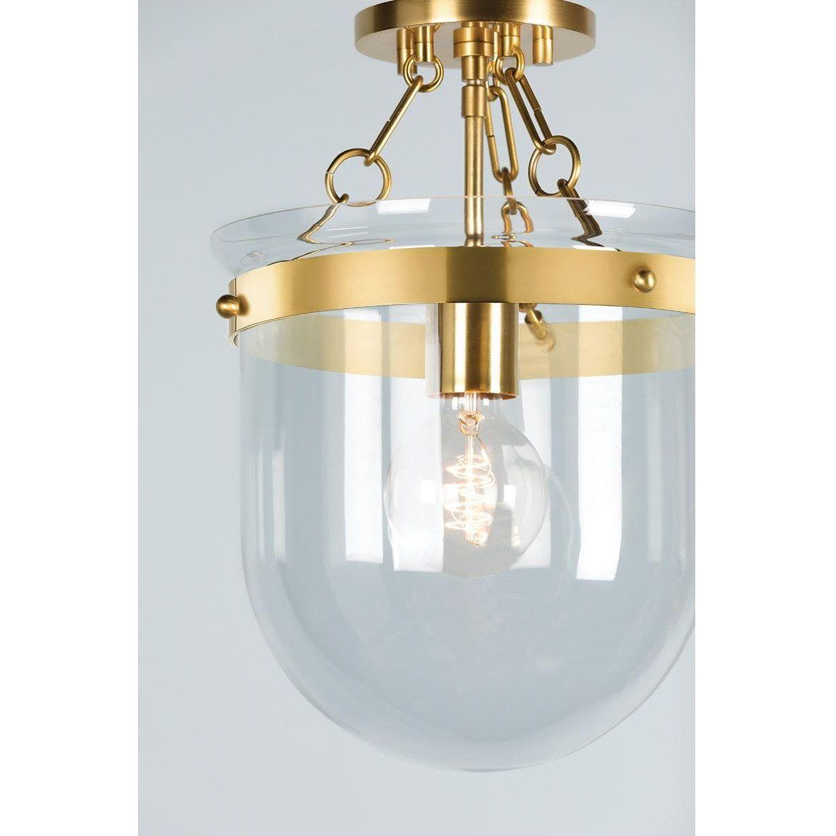 Dunbar 1-Light Semi Flush