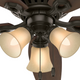Builder Low Profile Fan with Light 52"