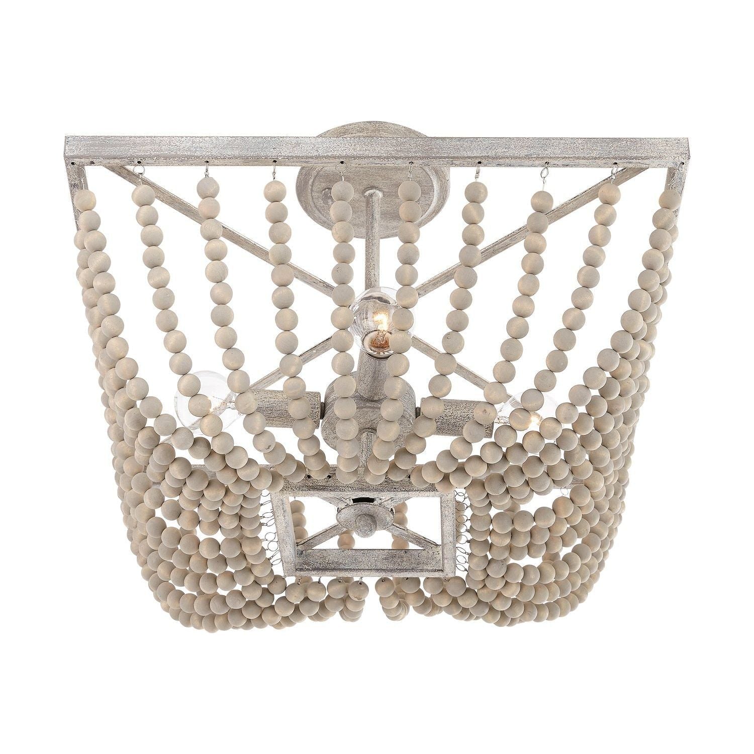 Sarah 4-Light Semi Flush Mount