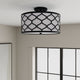 Felicia 3-Light Semi Flush Mount