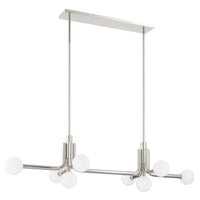 Stockholm 50" 8-Light Linear Chandelier