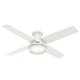 Dempsey Low Profile Fan with Light 52"