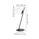 Rondo 22" Table Lamp