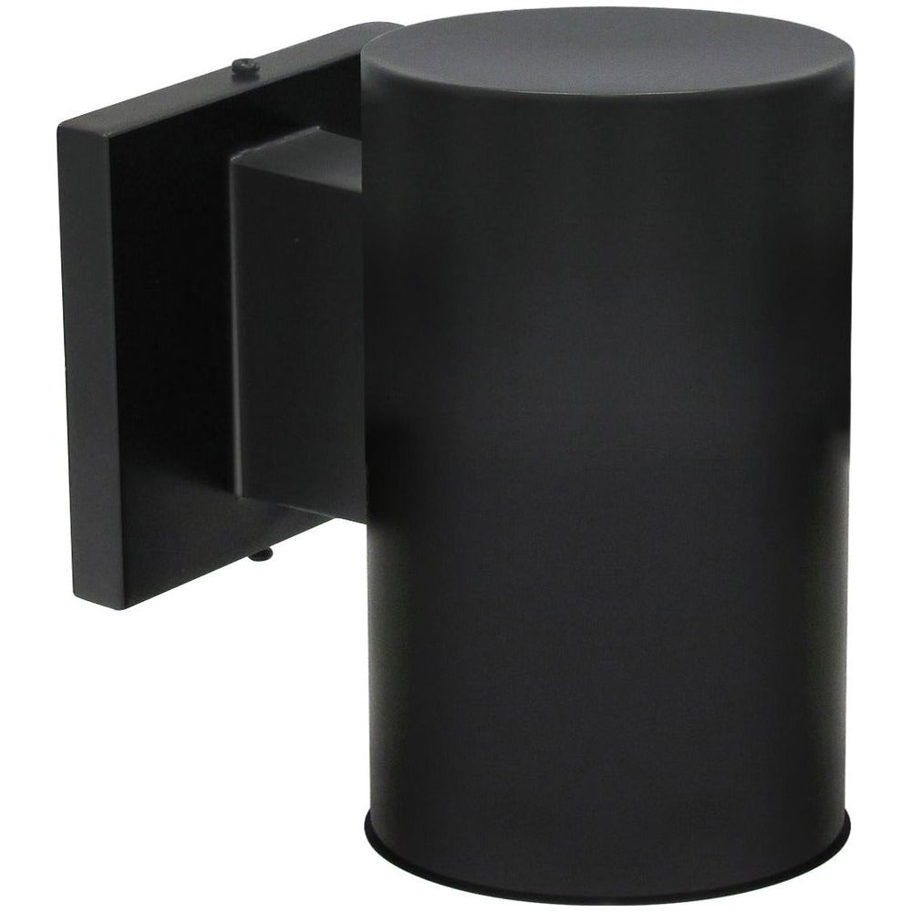 Cylinder 7" Round Outdoor Wall Sconce