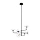 Helix 6-light LED Chandelier