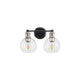Ash 2-Light Vanity Wall Light