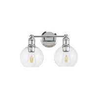 Ash 2-Light Vanity Wall Light