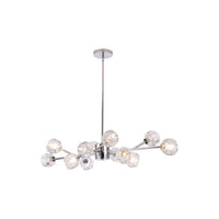 Hampton 12-Light Linear Chandelier