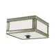 Preston 3-Light Flush Mount