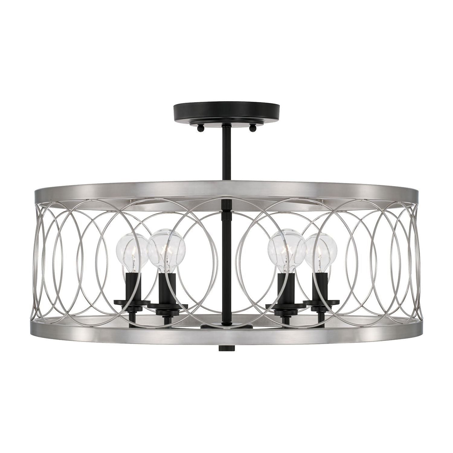 Madeline 4-Light Semi Flush Mount