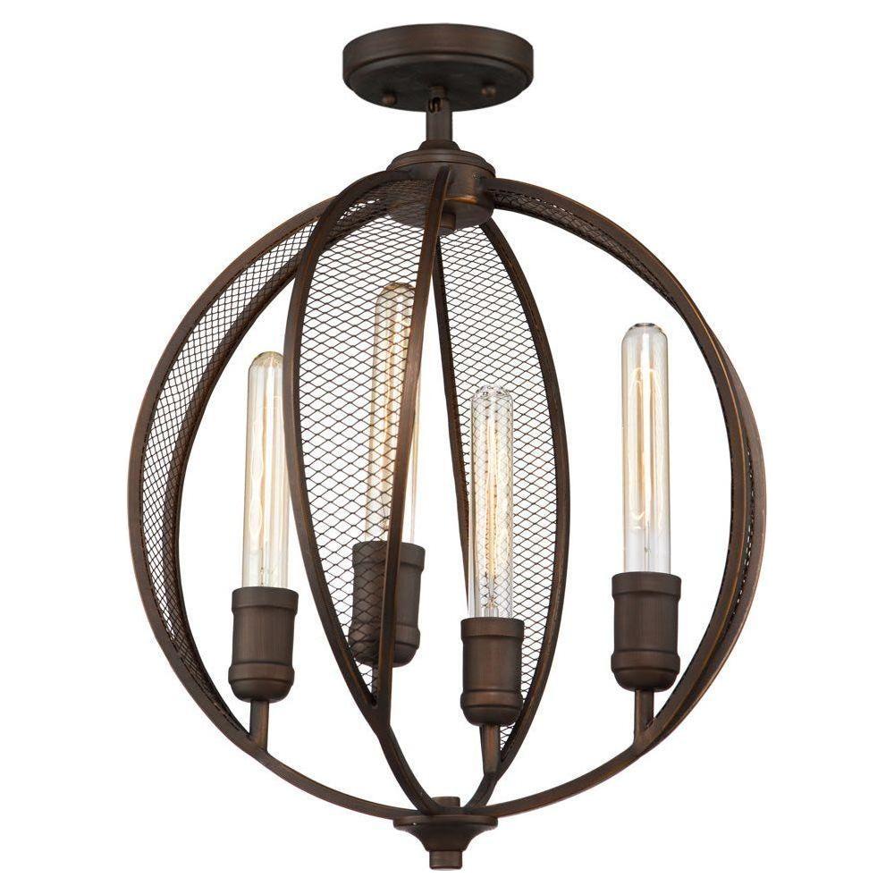 Artcraft Lighting - Linden 4-Light Chandelier - Lights Canada