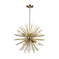 Sunburst 8-Light Chandelier