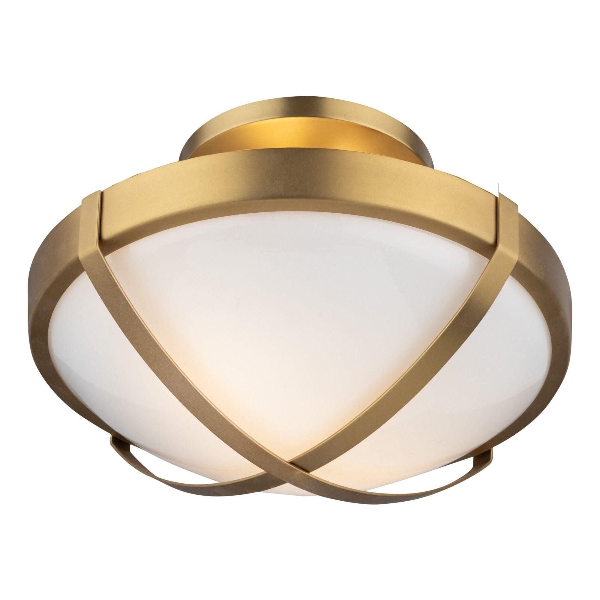 Artcraft Lighting - Cara 2-Light Flush Mount - Lights Canada