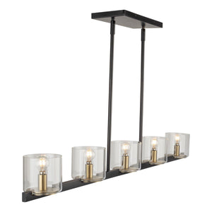 Artcraft Lighting - Salinas 5-Light Island Light - Lights Canada