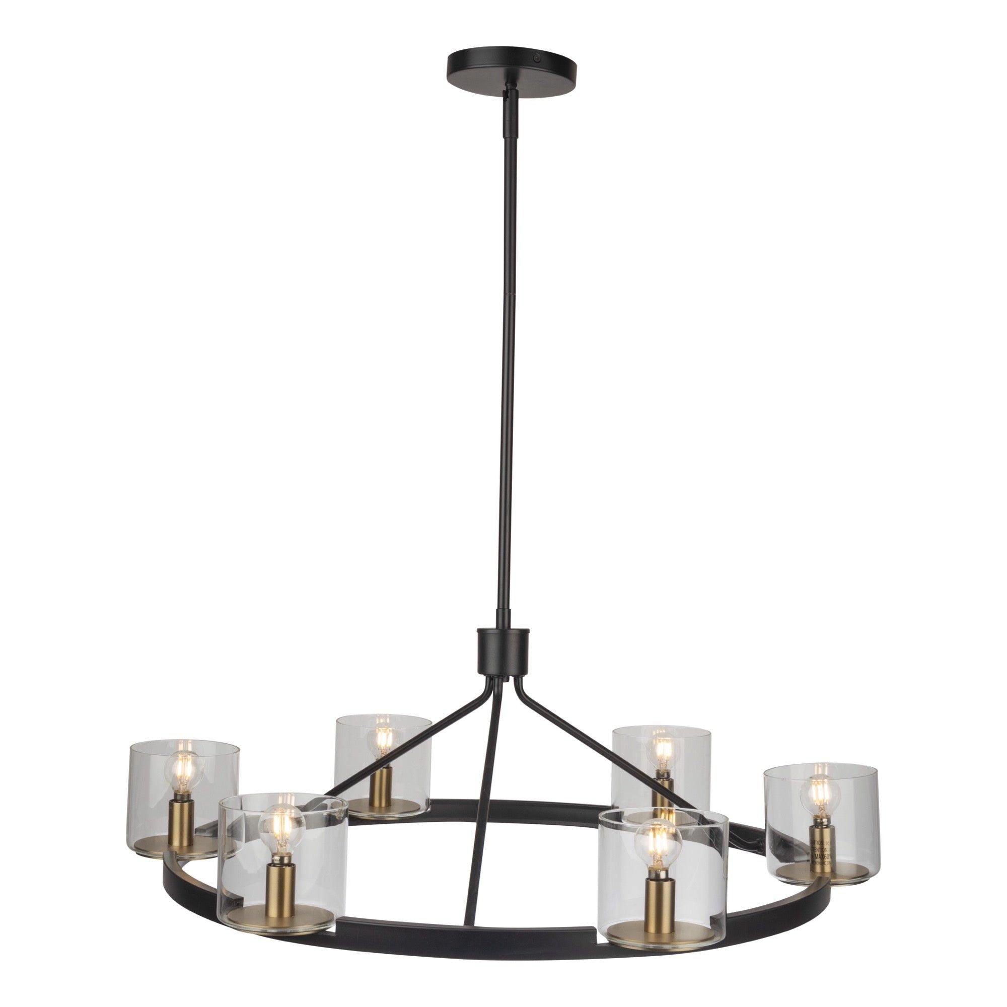 Artcraft Lighting - Salinas 6-Light Chandelier - Lights Canada