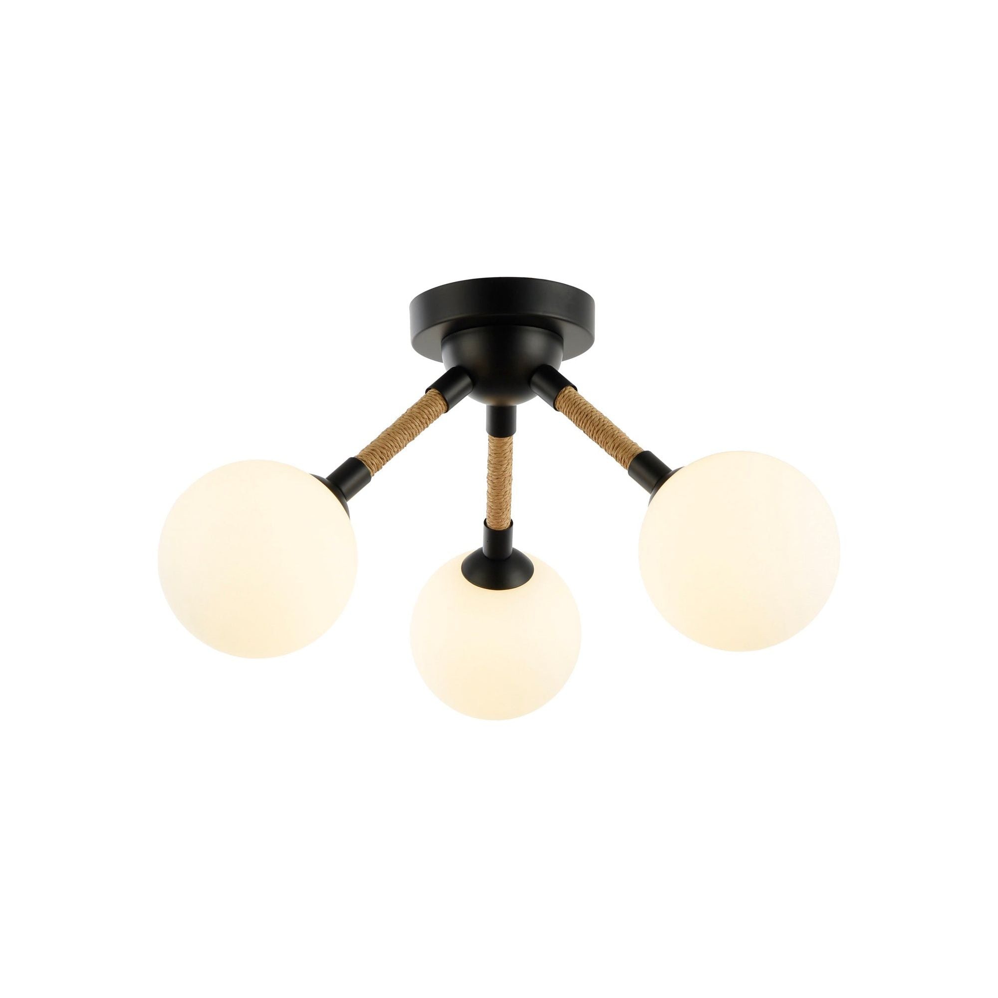 Capilano 3-Light Semi-Flush Mount