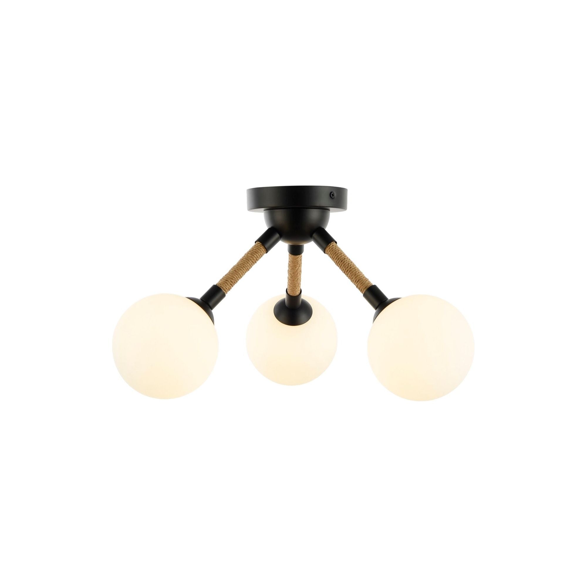 Capilano 3-Light Semi-Flush Mount