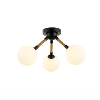 Capilano 3-Light Semi-Flush Mount