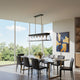 Lucian Linear Island Chandelier